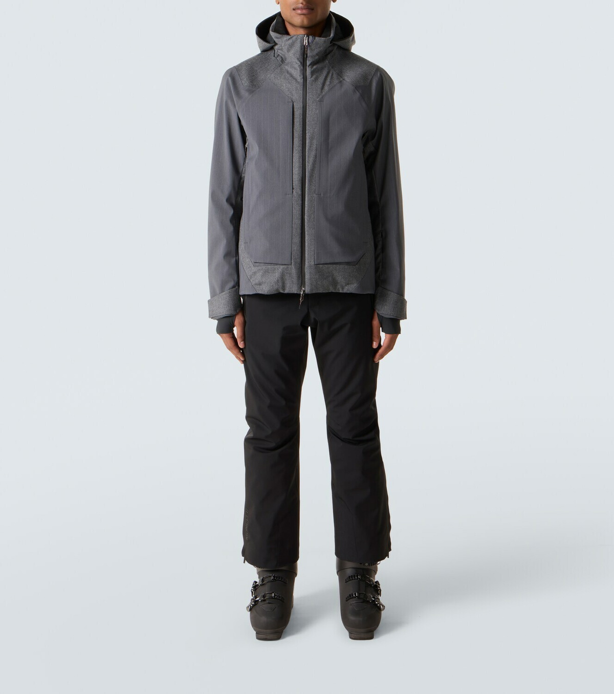 Sease Trace 2.0 pinstripe down jacket