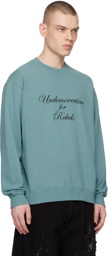 Undercoverism Green Embroidered Sweatshirt