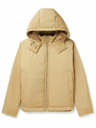 Mr P. - Twill Hooded Jacket - Brown