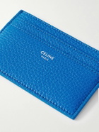 CELINE - Logo-Print Full-Grain Leather Cardholder