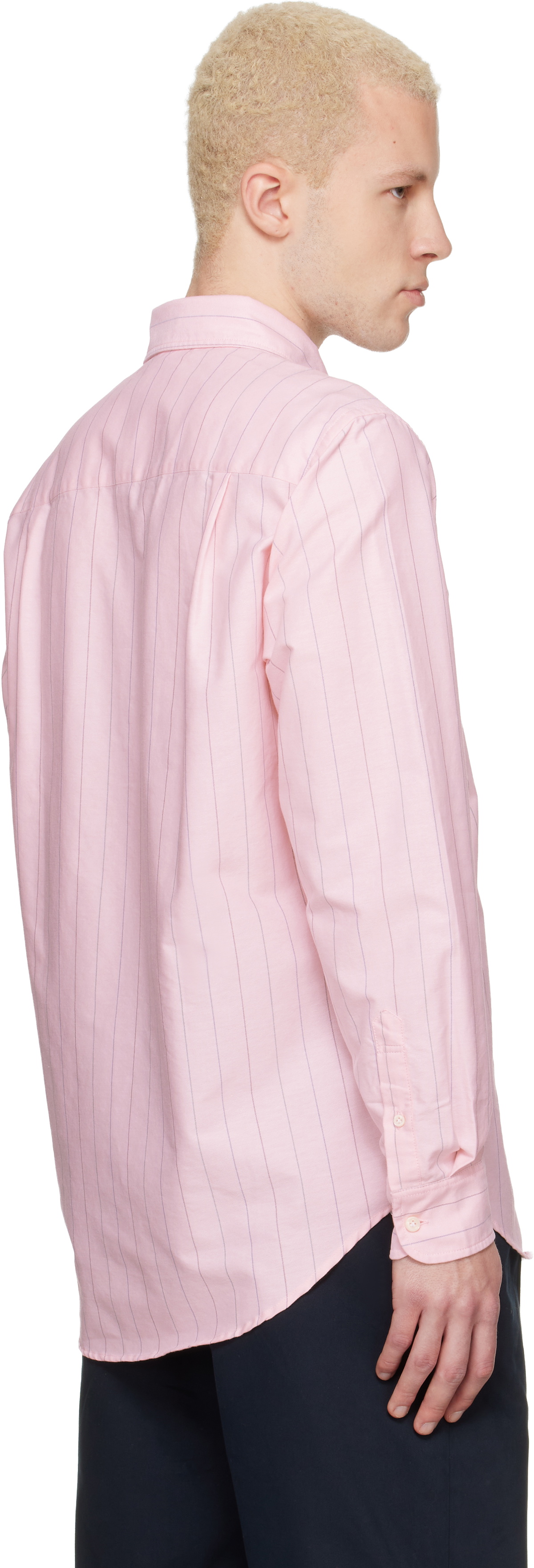 Noah Pink Lightweight Oxford Shirt