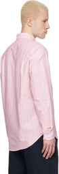 Noah Pink Lightweight Oxford Shirt