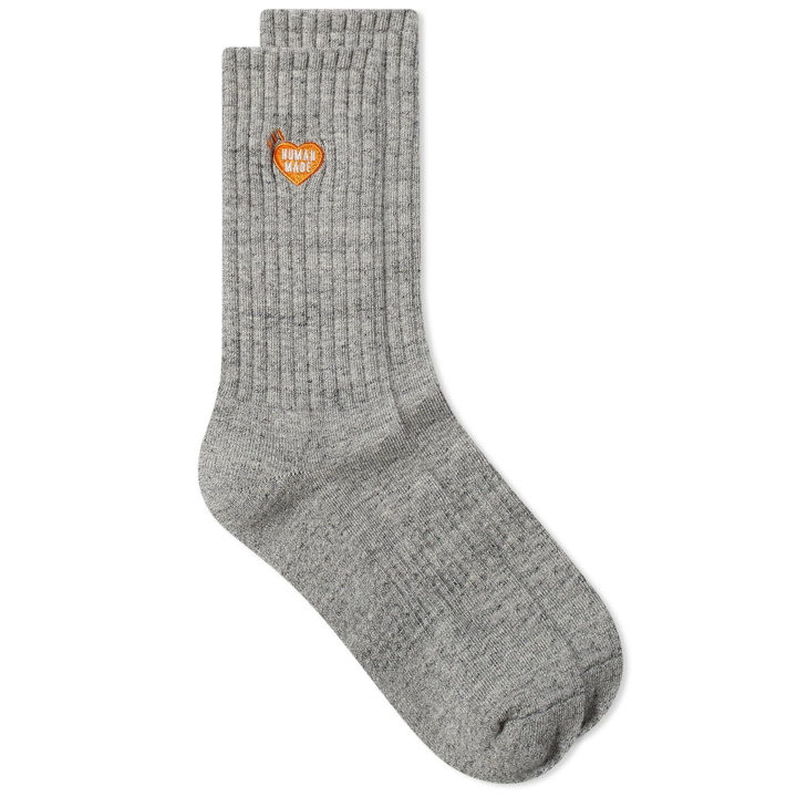 Photo: Human Made Men's Pile Sock in Grey