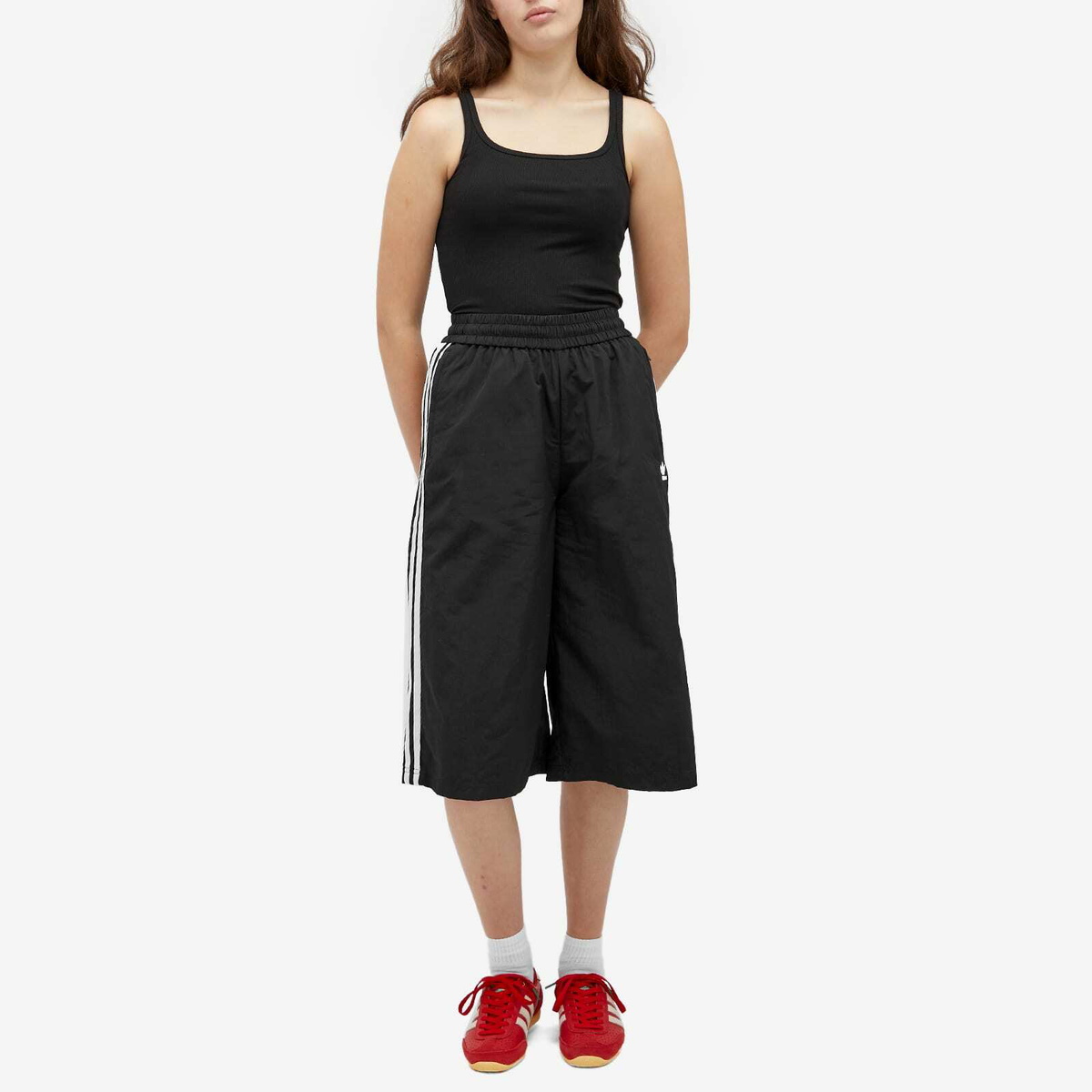 Adidas Women's Woven Capri Short in Black adidas