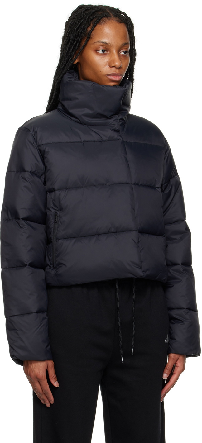Alo Black Rush Puffer Jacket