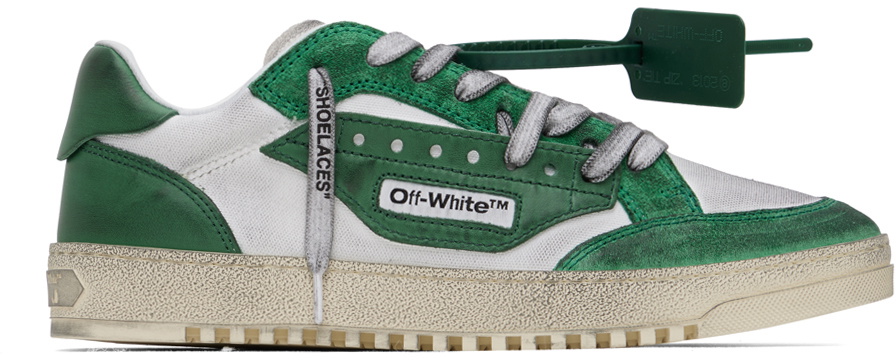 offwhite green and black