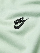 Nike - Sportswear Logo-Embroidered Cotton-Jersey T-Shirt - Green