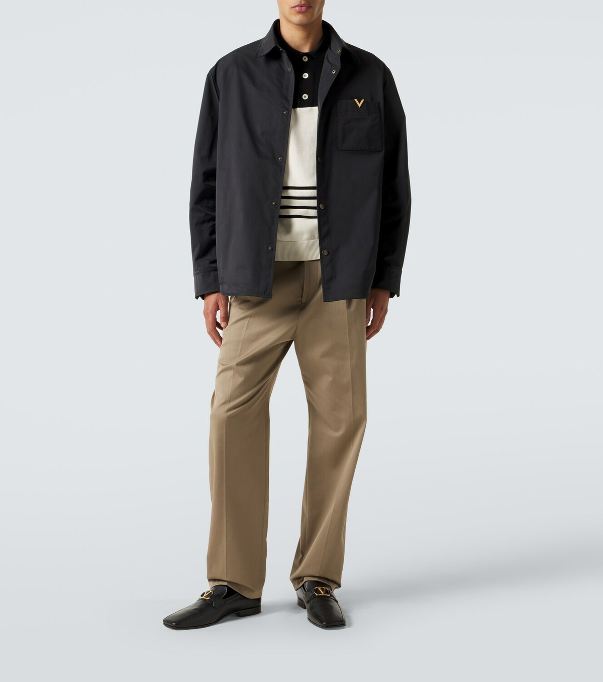 Valentino VGold technical overshirt