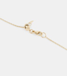 Ondyn Zen Small 14kt gold pendant necklace with diamonds