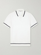 Onia - Linen Polo Shirt - Neutrals
