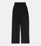 Fforme Pat high-rise crêpe culottes