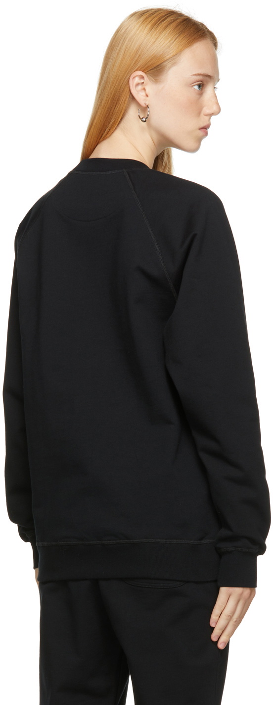 Vivienne Westwood Black Orb Raglan Sleeve Sweatshirt