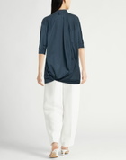 Herno Womens T-shirt Slate in Blue