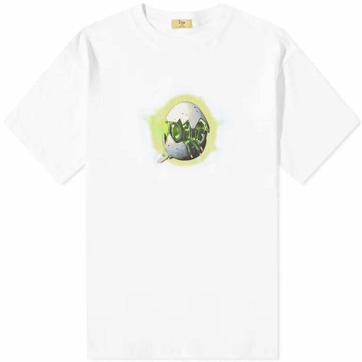 Photo: Dime Men's Classic Dino Egg T-Shirt in White