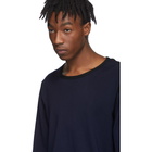 Maison Margiela Navy Decortique Sweater