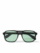Cutler and Gross - Aviator-Style Acetate Sunglasses