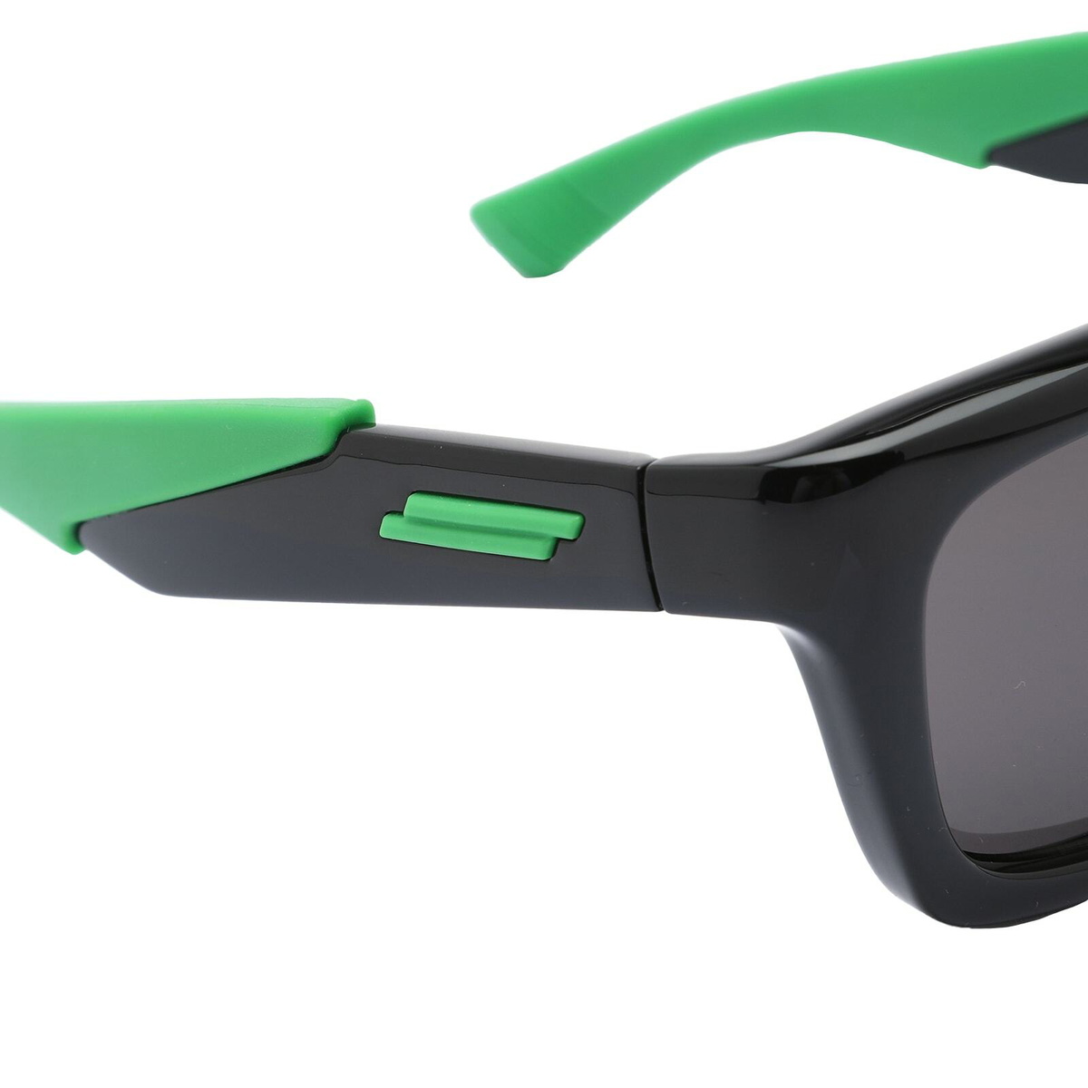 Bottega Veneta BV1232S Black/Green Sunglasses Bottega Veneta Eyewear Men main image 4
