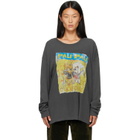 OPEN YY Gray Pet Club Rocker Long Sleeve T-shirt