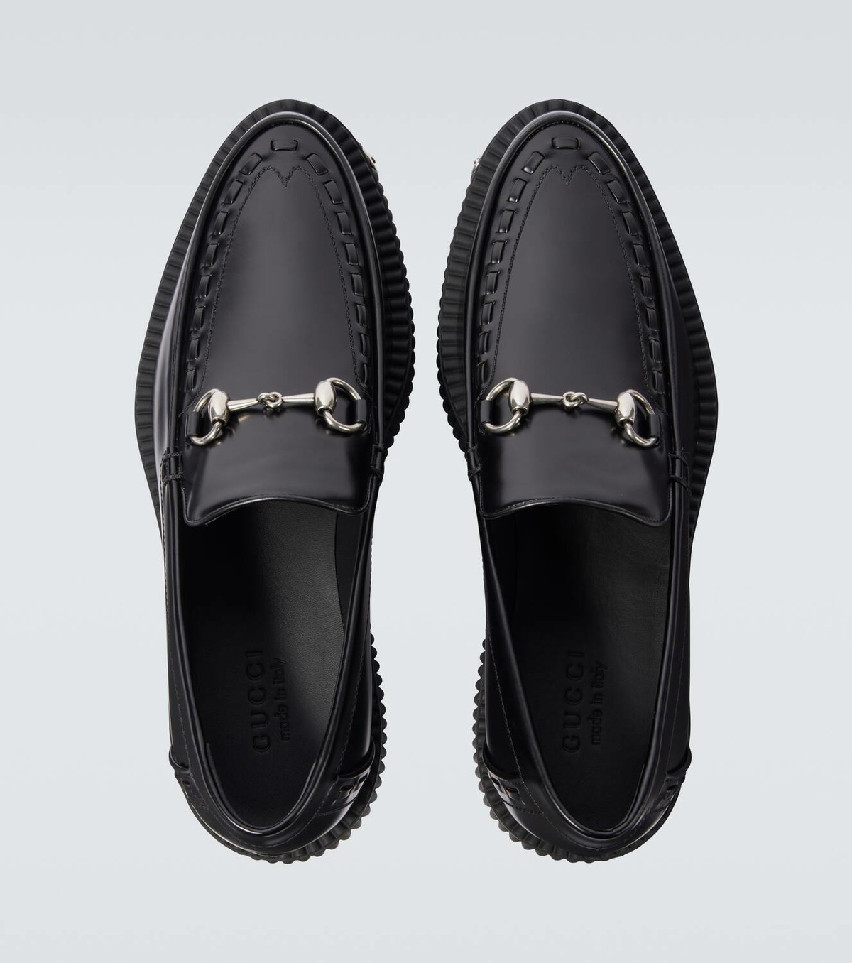 Gucci Gucci Horsebit leather platform loafers Gucci