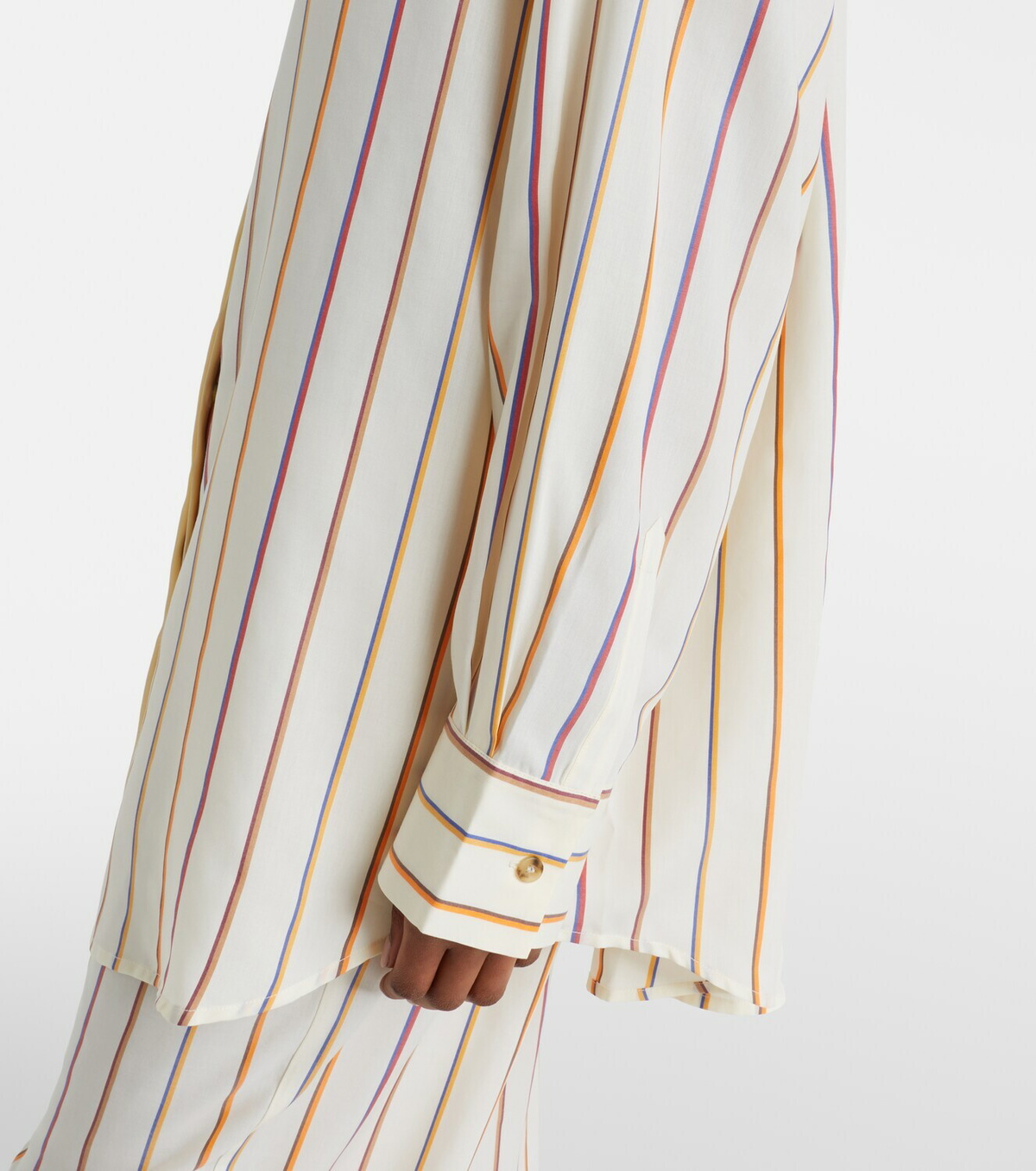 Asceno Ferrara striped shirt