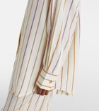 Asceno Ferrara striped shirt