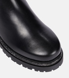 Rene Caovilla Cleo embellished leather Chelsea boots