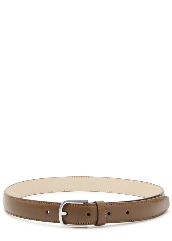 TOTEME - Double Claps Leather Belt Toteme display picture 1