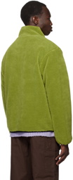 Stüssy Green Zip Reversible Jacket