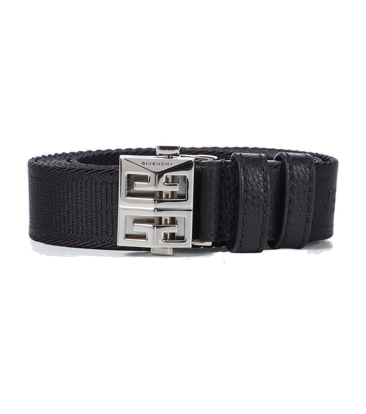 Photo: Givenchy - 4G buckle canvas belt
