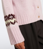 Arch4 Loze Fair Isle cashmere cardigan