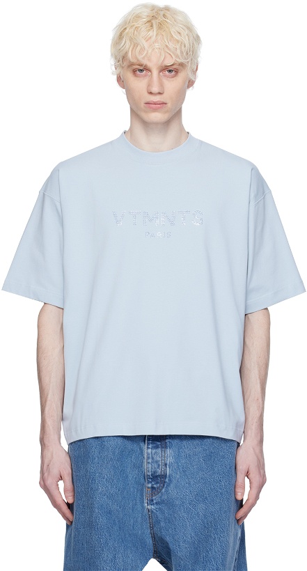 Photo: VTMNTS Blue Crystal T-Shirt