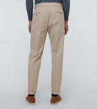 Loro Piana - City cotton and wool-blend pants