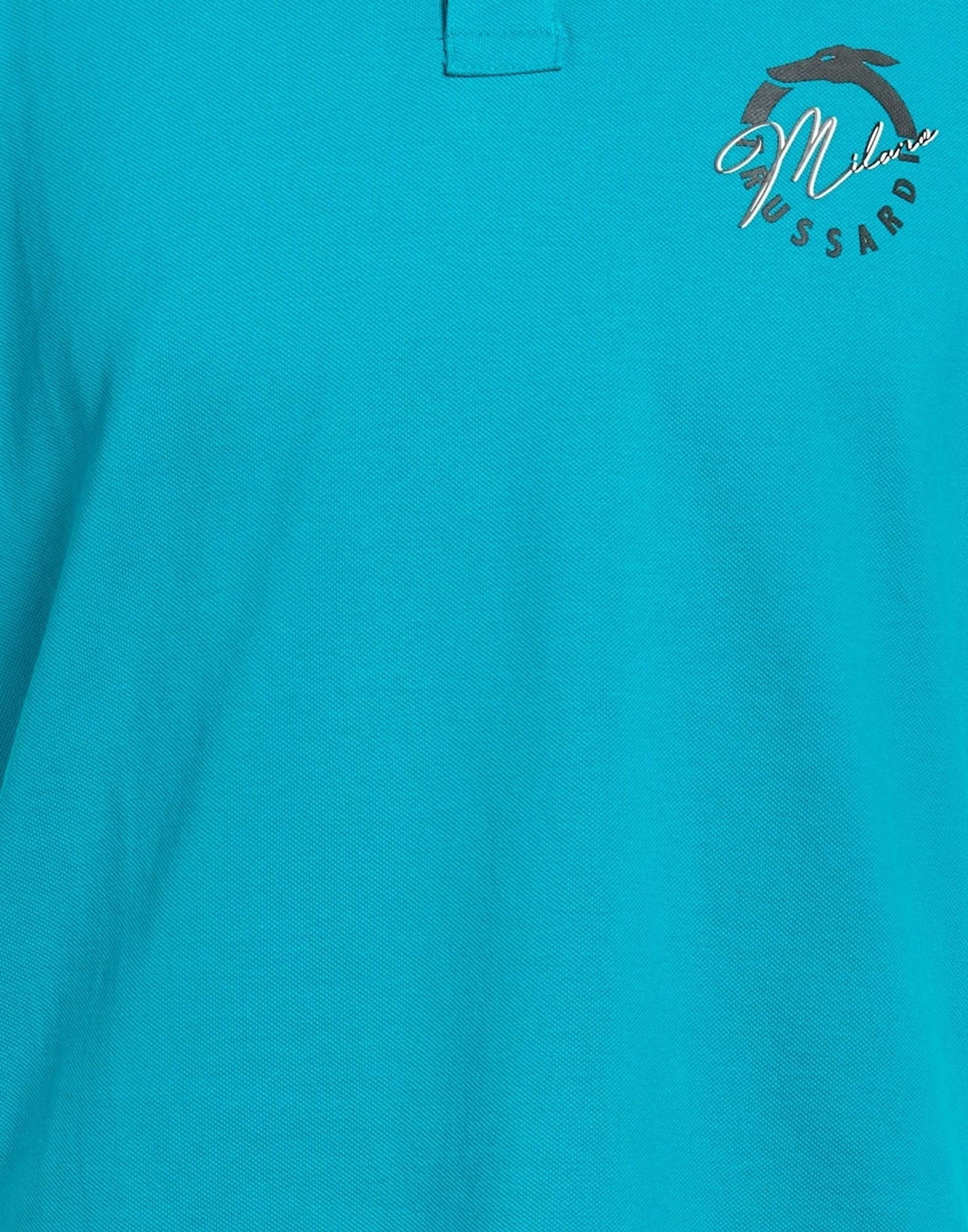 Trussardi Mens Polo shirt Turquoise
