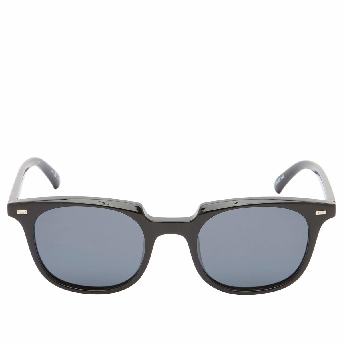 Le Specs Le Resolu Sunglasses in Black/Smoke Mono Polarized 