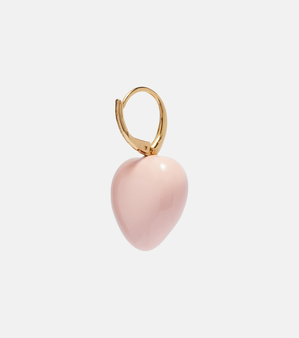 Valentino Cœur Royal VLogo enamel earrings