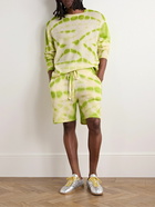 The Elder Statesman - Trance Tie-Dyed Cashmere Sweater - Green