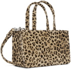 Puppets and Puppets Black & Tan Small Jeweled Cookie Bag
