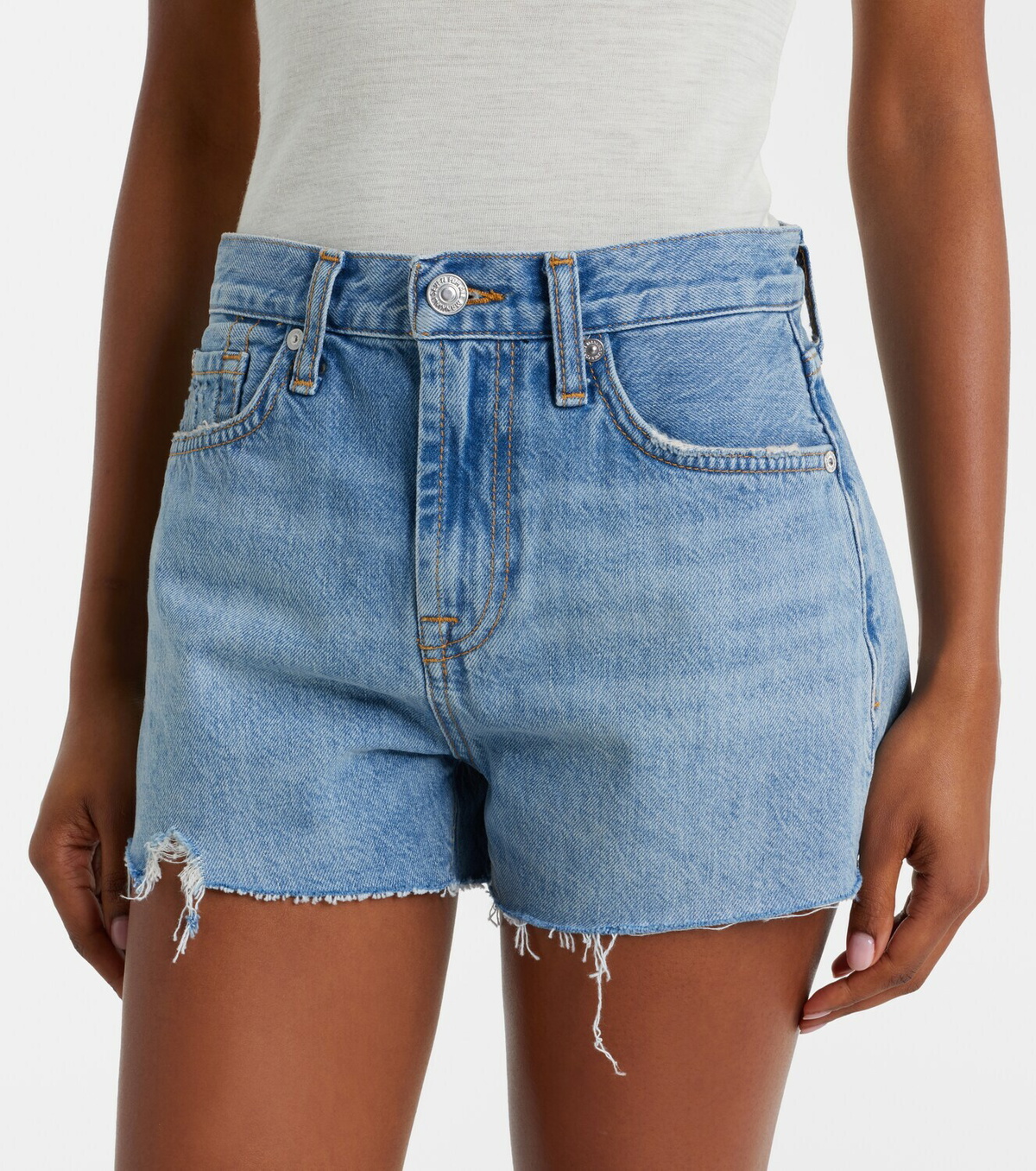 7 For All Mankind June denim shorts