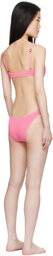 Bond-Eye Pink Gracie Balconette & Scene Brief Bikini