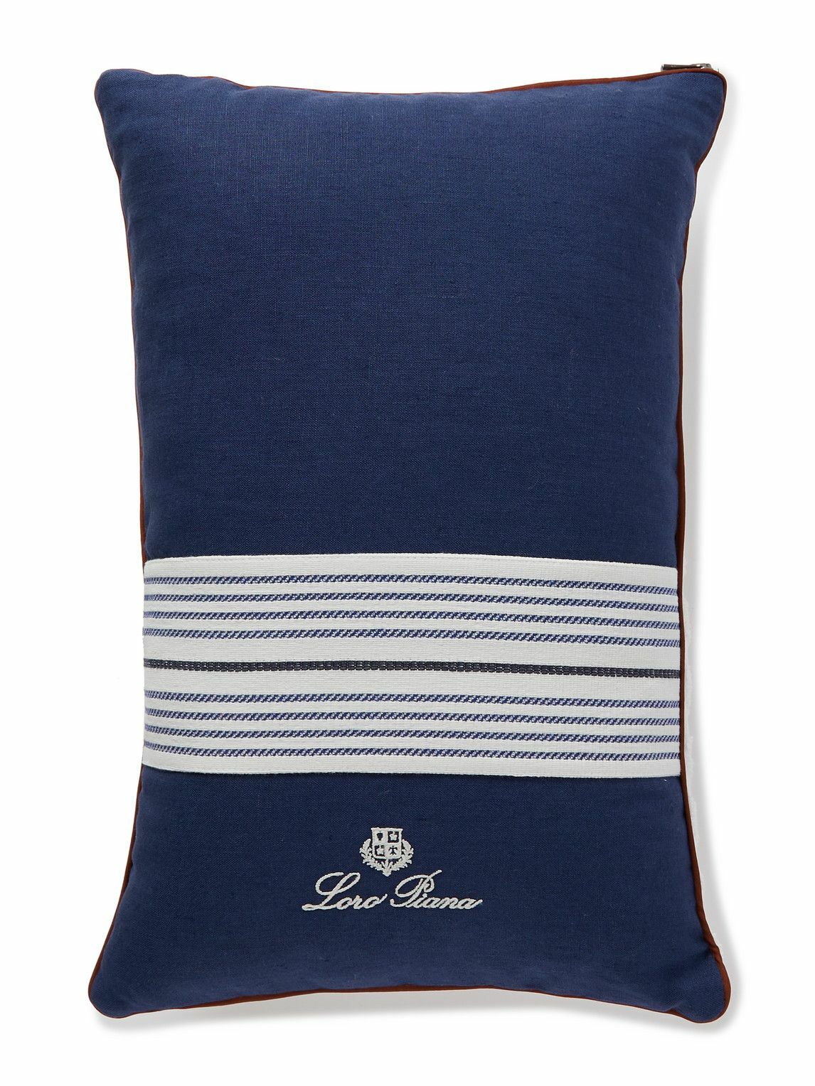 Loro Piana◆ストライプ ウェビングコットンテリービーチ ピロー LORO PIANA Striped cotton-terry and linen beach pillow | NET