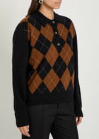 Rohe Argyll Wool Polo Jumper Black
