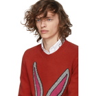 Gucci Red Guccy Bugs Bunny Crewneck Sweater