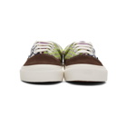 Vans Brown and Green OG Era LX Sneakers