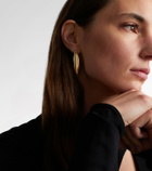 Jennifer Fisher Puffy Dagger Small gold-plated earrings