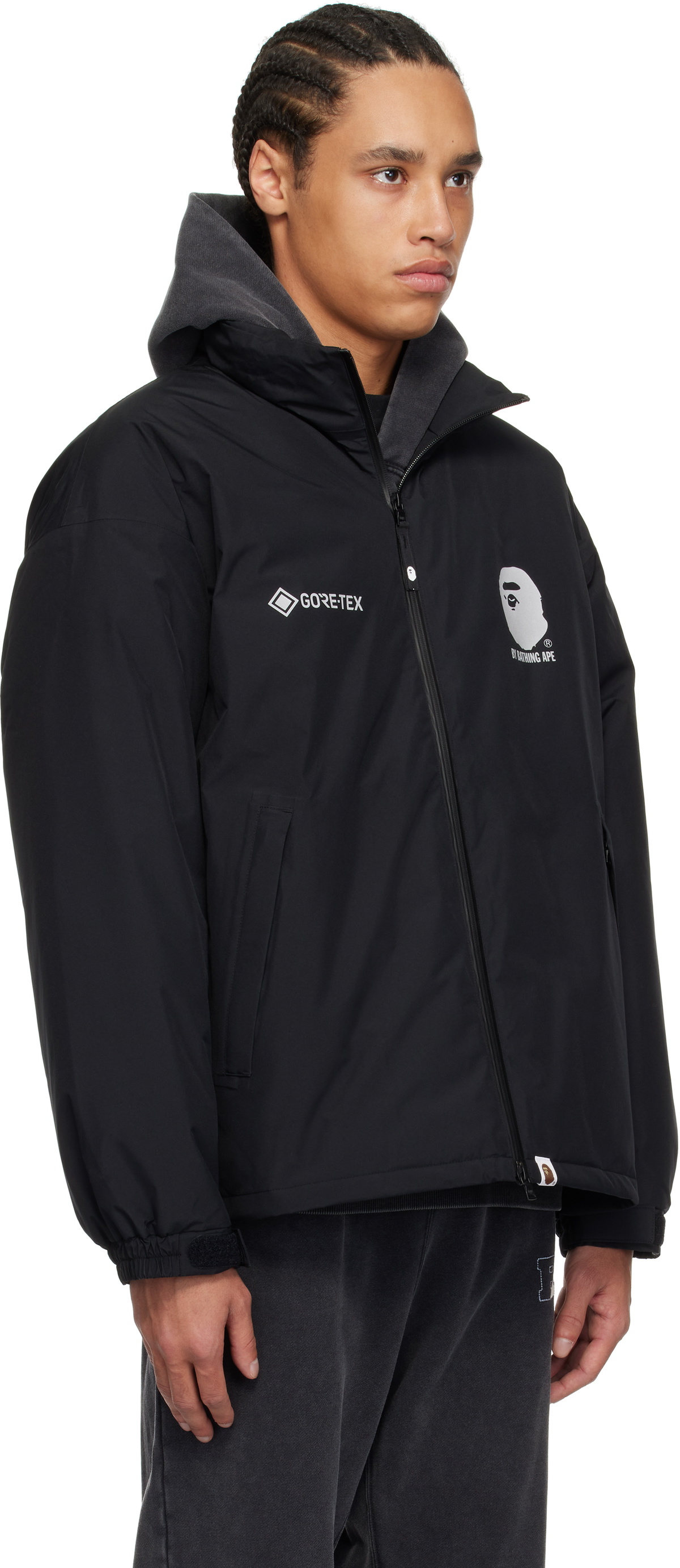 A BATHING APE/ダウンジャケット GORE-TEX ゴアテックス BAPE Black Gore-Tex Down Jacket A Bathing Ape