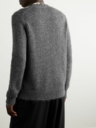 Jil Sander - Stretch Alpaca and Wool-Blend Sweater - Gray