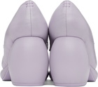 Martine Rose Purple Clarks Edition Loafer Heels