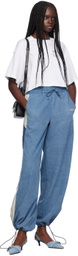 AMIRI Blue Paneled Track Pants