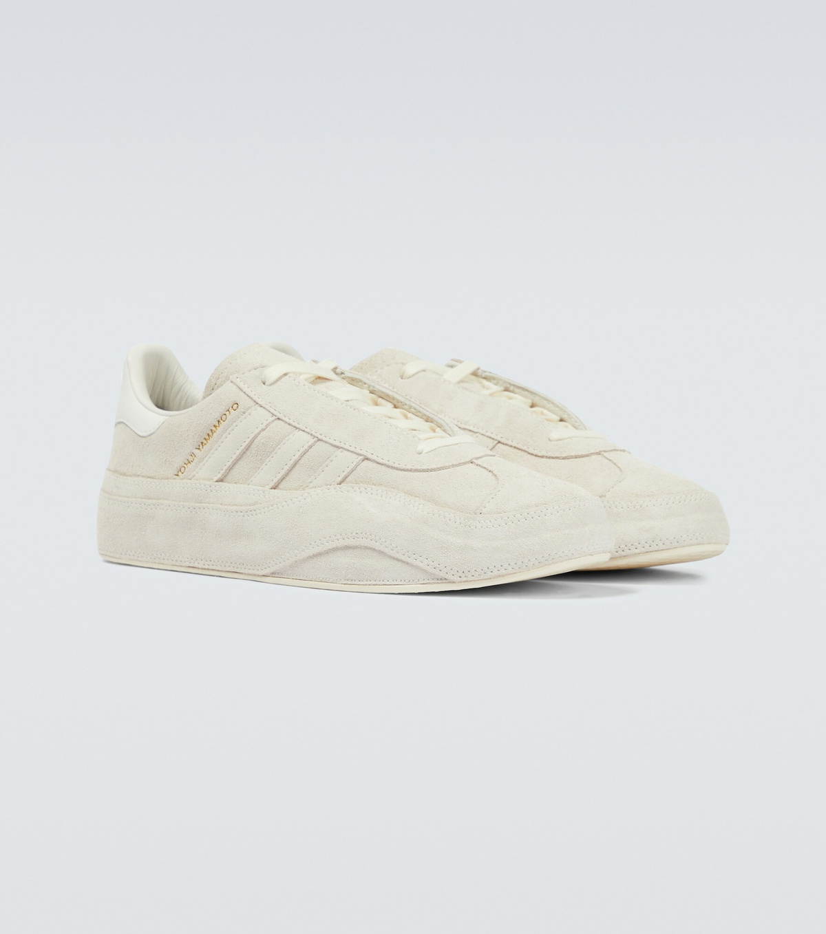 adidas gazelle silver green womens Y 3 GAZELLE SNEAKER OFF WHITE NEW SEASON PARLOUR X ONLINE SYDNEY – Parlour X main image 1