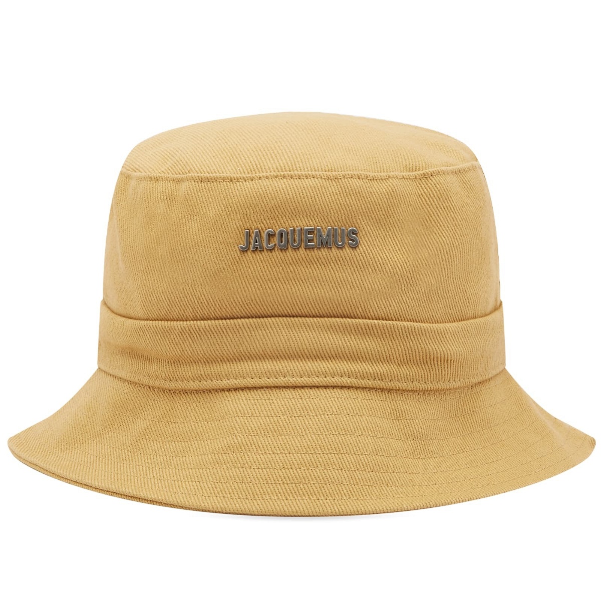 Jacquemus Men's Logo Bucket Hat in Beige Jacquemus